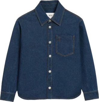 Ami Denim blouse - Blauw