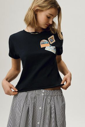 Maeve Caitlin Short-Sleeve T-Shirt Top