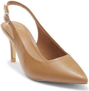 Rebecca Allen Arrow Slingback Pump in Medium Brown at Nordstrom Rack, Size 6.5