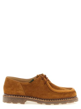 Paraboot Brown Solid Lace Ups Shoes