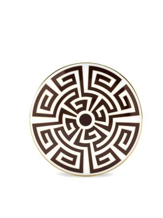 Ginori 1735 labyrinth pattern trinket box - White