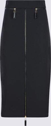 Elisabetta Franchi Skirts Blacks And Greys-Donna