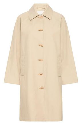 Ichi Estava Longline Coat in Eucalyptus at Nordstrom, Size 10 Us