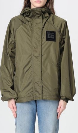 Ganni Jacket GANNI Woman color Military