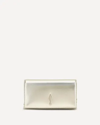 Christian Louboutin Bettina Clutch in laminated leather Female UNI