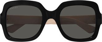 Gucci Sunglasses Gg1337 S 008 Black/Grey Women