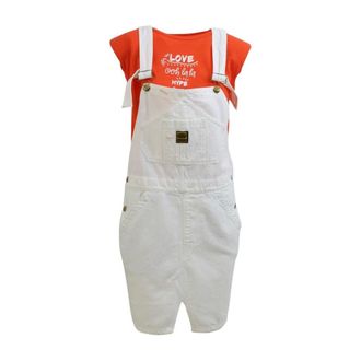 Washington Dee-Cee Wdc-88W Playsuit - female - WASHINGTON DEE CEE - Playsuits - White - W25 - Jumpsuits & Playsuits