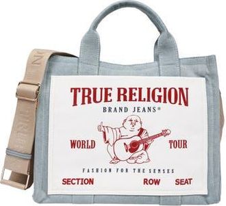 True Religion Ace Mega Buddha Tote in Denim at Nordstrom Rack