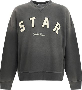 Golden Goose Gray Cotton Mens Sweatshirt