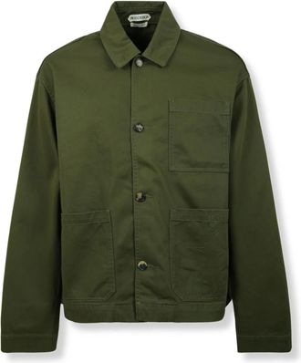 J.W.Anderson Patch Pocket Jacket - Heren - Jassen - Groen - Maat: L Katoen