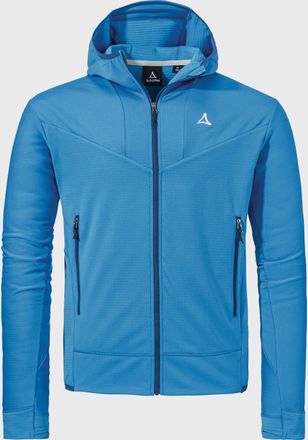 Sch&ouml;ffel Fleecejacke SCH&Ouml;FFEL Mountain Fleece Hoody Style Blaueis MNS, Herren, Gr. 52, blau (8275, blau), Oberstoff: 94% Polyester 6% Elasthan, regular fit, ho