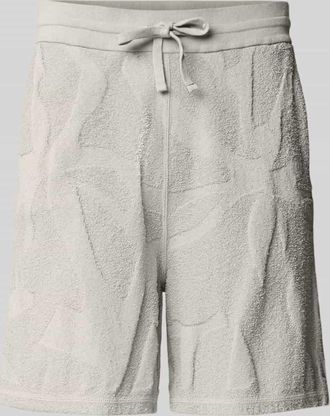Boss Orange by Hugo Boss BOSS Orange Regular Fit Sweatshorts aus Baumwoll-Mix Modell ASURFER in Sand, Gr&ouml;&szlig;e XXXL