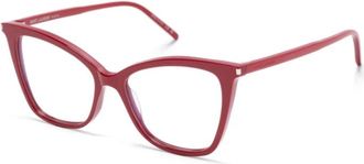 Saint Laurent Optical Frame - Dames - Brillen - Rood - 53 MM - Accessoires