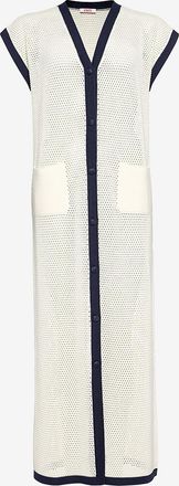 Eres Langes Netzstrick-Strandkleid Chavire