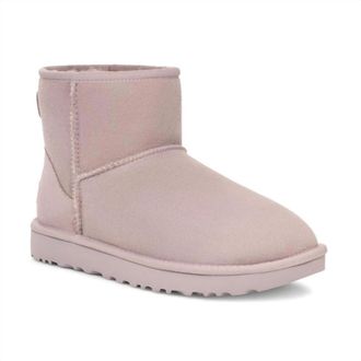 UGG Womens Classic Mini Ii Boot In Pale Smoke