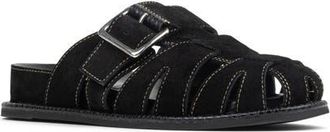 Donald J Pliner Manor Fisherman Clog in Black at Nordstrom, Size 7.5