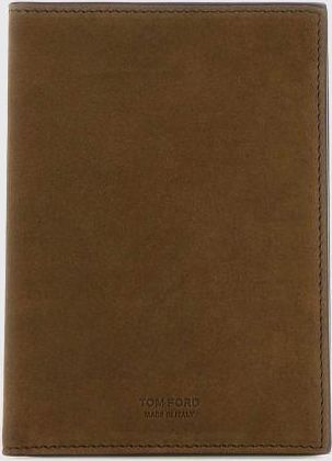 Tom Ford Porta passaporto in camoscio