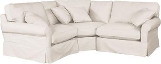 Ballard Designs Baldwin Slipcovered Wedge Sectional - Ballard Designs