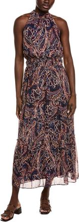 Julia Jordan Printed Chiffon Maxi Dress
