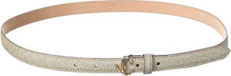 Jimmy Choo London Mini Helina Glitter Belt
