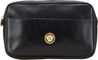 Versace Leather Clutch Bag (Pre-Owned)