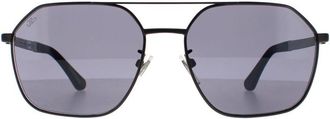 Police Aviator Mens Black Grey SPLC34 Origins 41 Metal - One Size