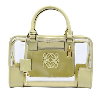 Loewe Pre-owned Loewe Vinyl Amazona Handbag Ladies 061111