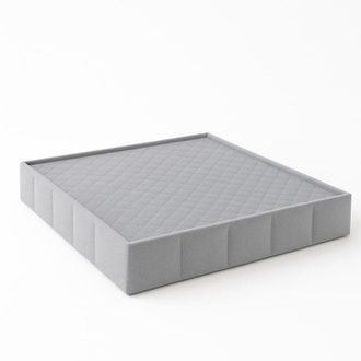Colch&oacute;n Morfeo Canap&eacute; gris 150x190 cm - tapizado con arc&oacute;n de gran capacidad
