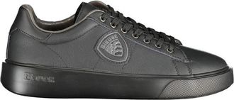 Blauer Mens Leather Sneaker Ht22001 - Dark Grey - Size EU 40