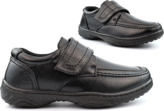 Generic Mens Lightweight Shoes Size 6 Boys Shoes Size 10 Comfort Shoe Mens Lightweight Shoe Touch Fastening Comfort Casual Sizes 6-12 Black 10 UK