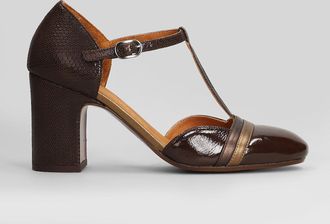 Chie Mihara Miver Pumps In Brown Leather