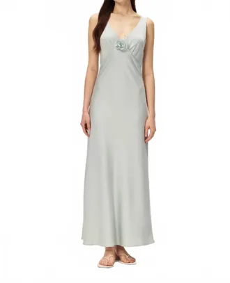 Elodie Roshan Maxi Dress In Seafoam