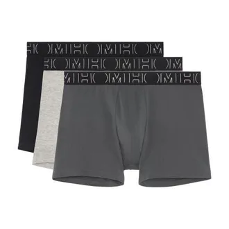 HOM Patrick 2 Long Boxer Briefs 3-Pack in Black/grey/grey at Nordstrom, Size Xx-Large