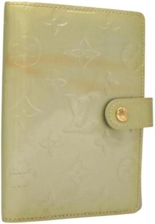 Louis Vuitton Pre-owned Leather home-office - Dames - Vintage Accessoires - Groen - ONE Size - Leer - Vintage