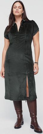 Pilcro Rebekah Corduroy Slim Midi Dress