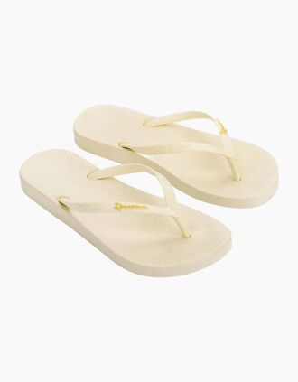 Ipanema Womens Ipanema Womens Anatomica Colors Vegan Flip Flops - White - Size: 6