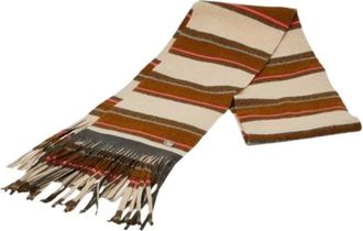 Chanel Pre-owned Scarves, female, Beige, Size: ONE SIZE Pre-owned Cashmere Scarf