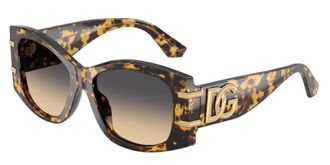 Dolce & Gabbana DG4501 33302Q Womens Sunglasses Tortoiseshell Size 54