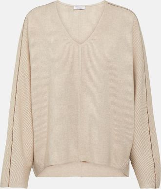 Brunello Cucinelli Wool, cashmere and silk sweater