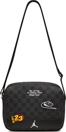 Nike Jordan Mens Jordan Monogram Messenger Bag (3.6L) in Black | MA9156-023