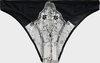 Kiki De Montparnasse Noir et Blanc Lace Panties