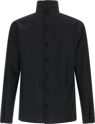 Gucci Mens Black Polyester Blouse