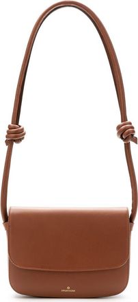 La Portegna Lucia Shoulder Bag With Sliding Knots in Brown at Nordstrom