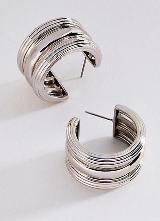 Luv AJ Canyon Hoop Earrings