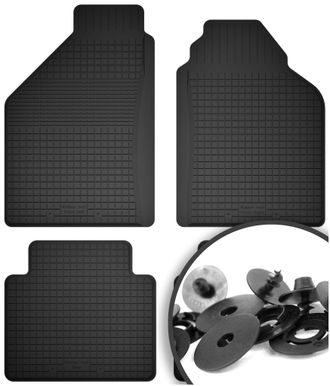 OEM Alfombrillas De Goma + Topes Para: Lancia Musa Monovolumen (2004-2012)