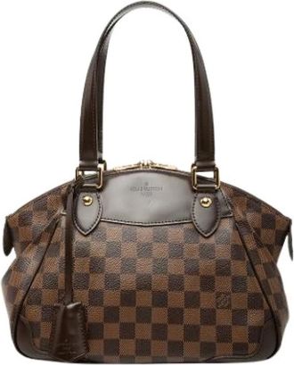 Louis Vuitton Pre-owned Verona PM - Dames - Vintage Handtas - Bruin - ONE Size - Vintage