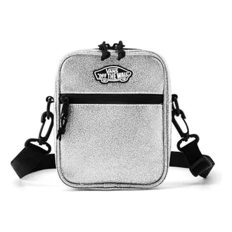 Vans Street Ready II Crossbody Bag Silver Black VN0A4BH1YBT