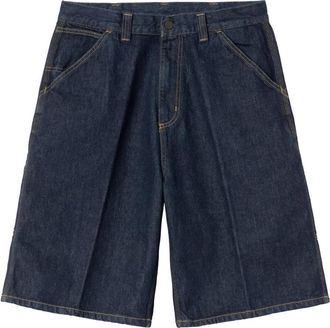 Carhartt Work in Progress OG Single Knee Short - Heren - Denim shorts - Blauw - L - Katoen - Korte Broeken