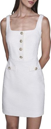Karl Lagerfeld Karl Lagerfeld Knit Tweed Sheath Dress
