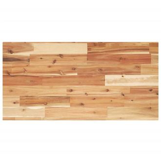 vidaXL Vidaxl - Encimera Tocador Ba&ntilde;o Madera Acacia Acabado Aceite 120x40x2 Cm